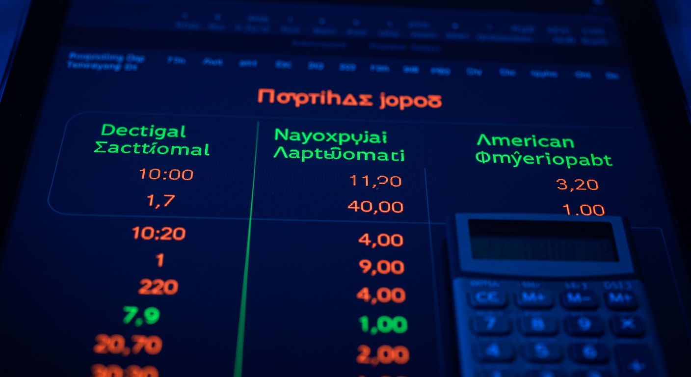 Μορφές πιθανοτήτων betting overview