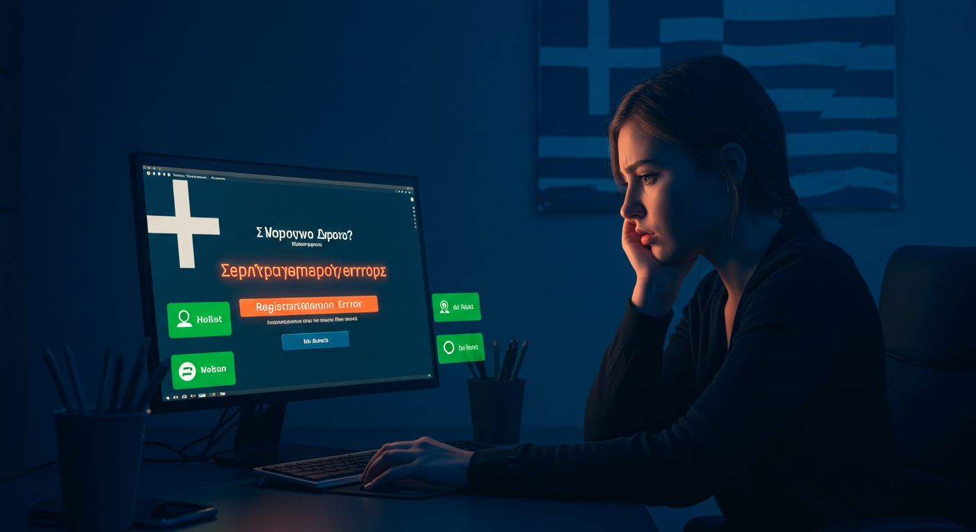 Αντιμετώπιση προβλημάτων εγγραφής casino sign up issues